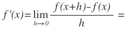 calculo funciones derivadas definicion 43