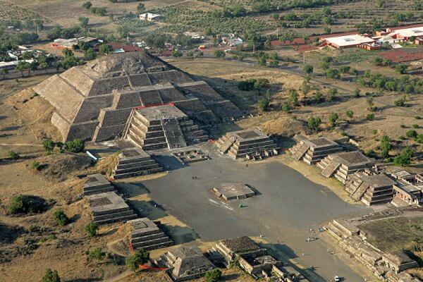 Principales monumentos de Teotihuacan