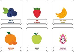 una imagen colorida y llamativa de varias laminas didacticas para preescolar